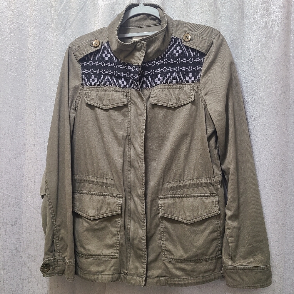 MUDD Military Jacket Embroidery size‎ Large